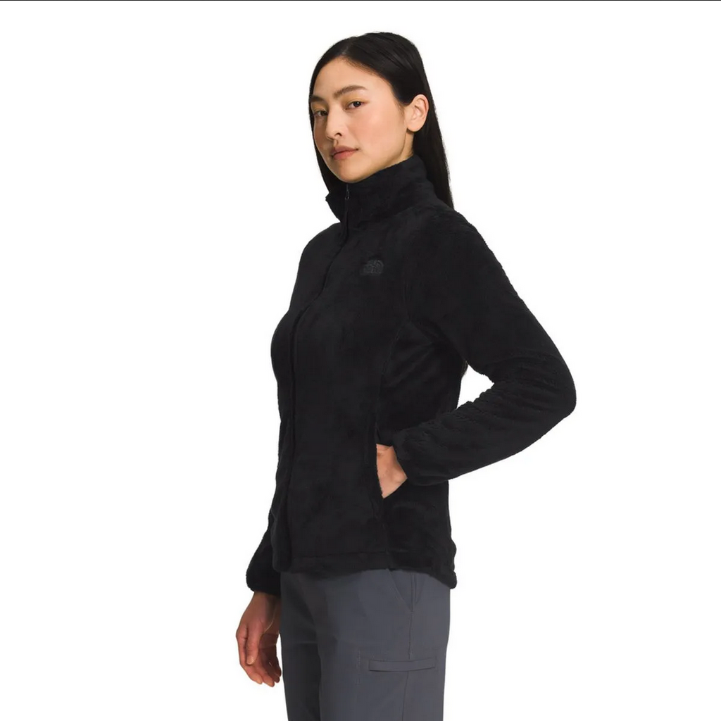 Chamarra tipo fleece Osito Mujer, Negro